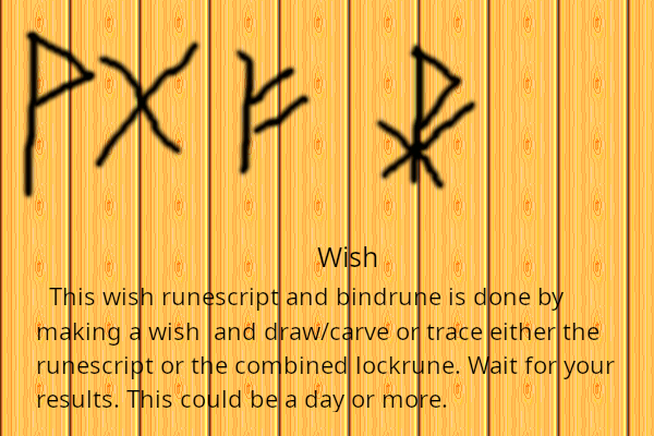 Wish bindrune script 7