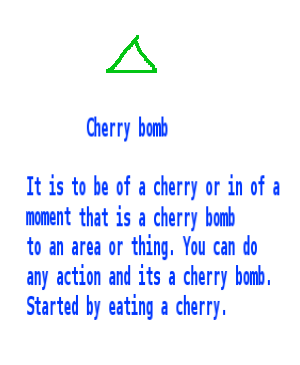 Cherry bomb