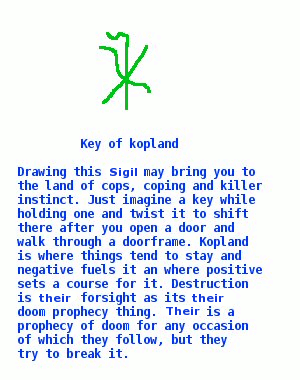 Key to kopland
