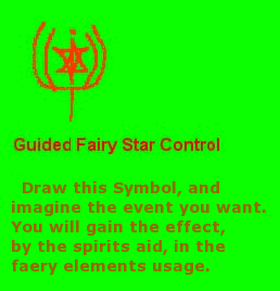 Guided faery star